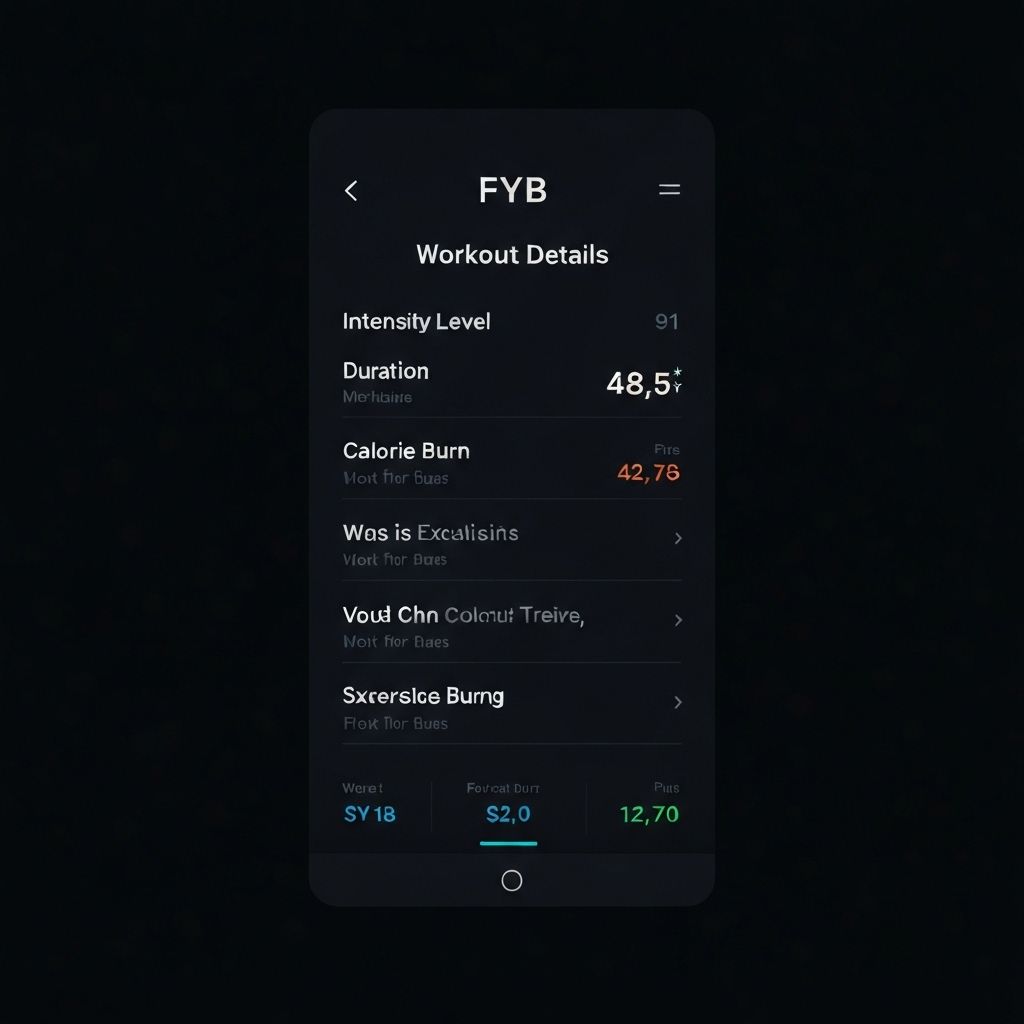FYB workout detail