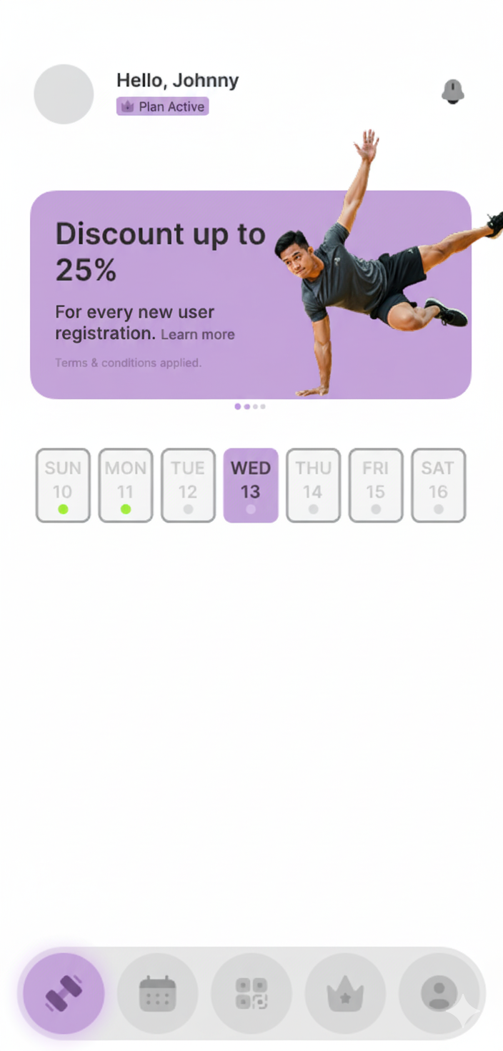 FYB app preview in iPhone 15 Pro